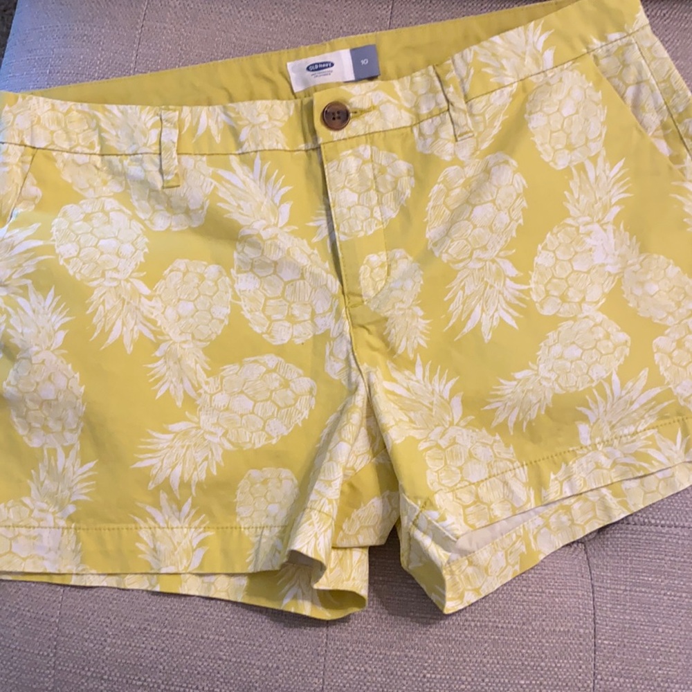 Pineapple shorts!